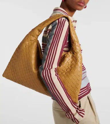 Bottega Veneta Hop Intrecciato leather tote bag | Thumbnail 4 Bottega Veneta Hop Intrecciato leather tote bag | Thumbnail 4