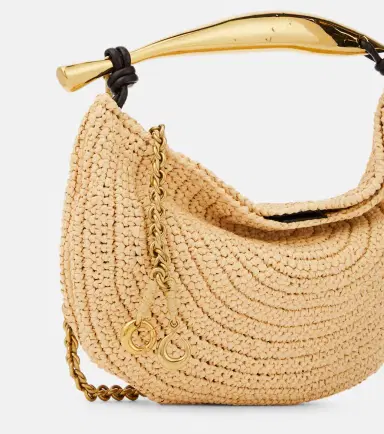 Bottega Veneta Sardine Chain raffia-effect tote bag | Thumbnail 3 Bottega Veneta Sardine Chain raffia-effect tote bag | Thumbnail 3