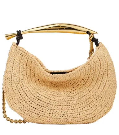 Bottega Veneta Sardine Chain raffia-effect tote bag | Thumbnail 1 Bottega Veneta Sardine Chain raffia-effect tote bag | Thumbnail 1