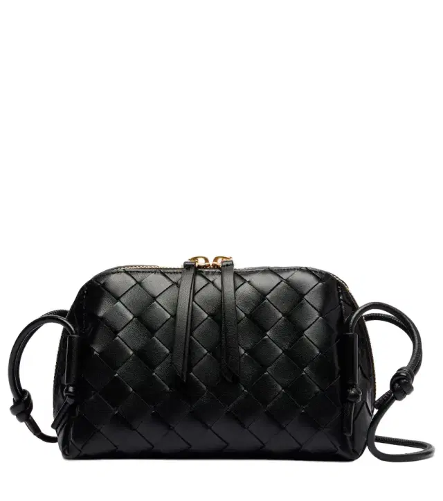 Bottega Veneta Concert Mini Intrecciato leather pouch