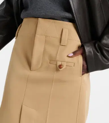 Bottega Veneta Cotton canvas pencil skirt | Thumbnail 7