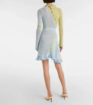 Roberta Einer Ali open-knit cotton minidress | Thumbnail 3