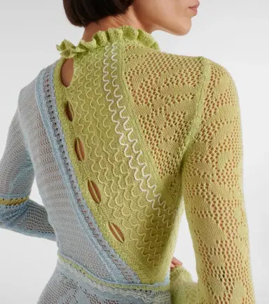 Roberta Einer Ali open-knit cotton minidress | Thumbnail 5