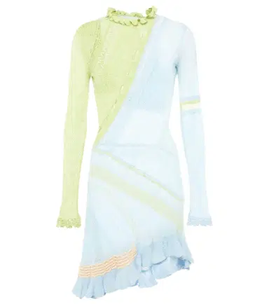 Roberta Einer Ali open-knit cotton minidress | Thumbnail 1