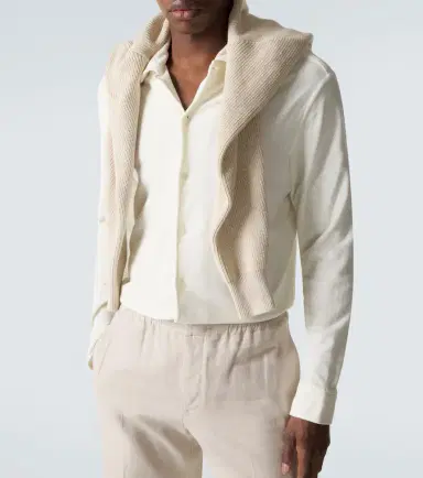 Zegna Cotton and silk shirt | Thumbnail 3 Zegna Cotton and silk shirt | Thumbnail 3