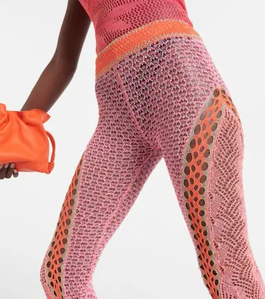 Roberta Einer Open-knit cotton flared trousers | Thumbnail 2