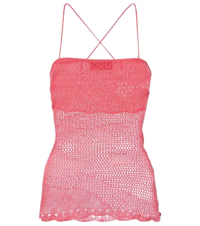 Roberta Einer Alba knitted cotton top