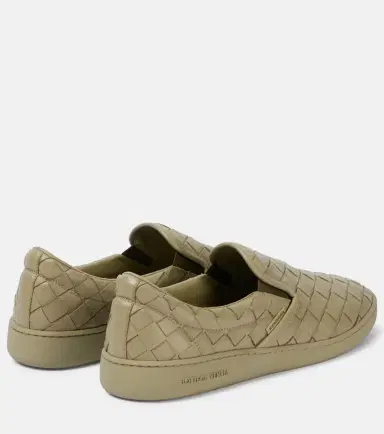 Bottega Veneta Sawyer leather slip-on sneakers | Thumbnail 4