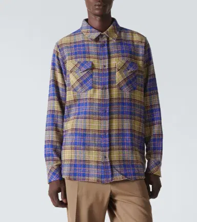 God’s True Cashmere Tartan cashmere shirt | Thumbnail 3 God’s True Cashmere Tartan cashmere shirt | Thumbnail 3