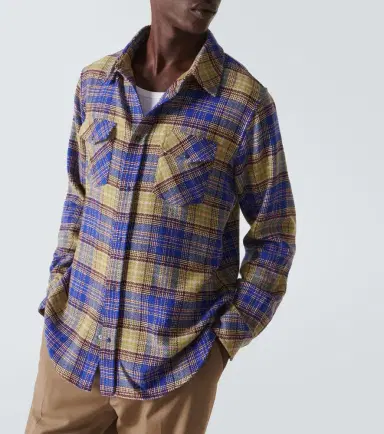 God’s True Cashmere Tartan cashmere shirt | Thumbnail 6 God’s True Cashmere Tartan cashmere shirt | Thumbnail 6