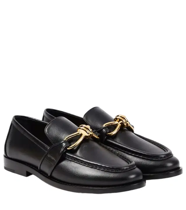 Bottega Veneta Astaire leather loafers
