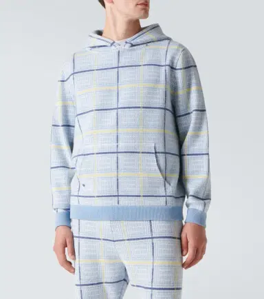 God’s True Cashmere Rain tartan cashmere hoodie | Thumbnail 4 God’s True Cashmere Rain tartan cashmere hoodie | Thumbnail 4