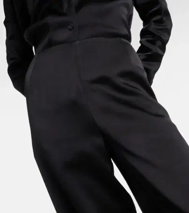 Toteme High-rise satin wide-leg pants | Thumbnail 3