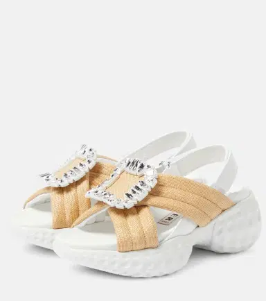Roger Vivier Viv' Run Light Strass Buckle sandals | Thumbnail 3 Roger Vivier Viv' Run Light Strass Buckle sandals | Thumbnail 3
