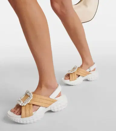 Roger Vivier Viv' Run Light Strass Buckle sandals | Thumbnail 5 Roger Vivier Viv' Run Light Strass Buckle sandals | Thumbnail 5