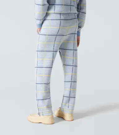 God’s True Cashmere Rain tartan cashmere sweatpants | Thumbnail 2