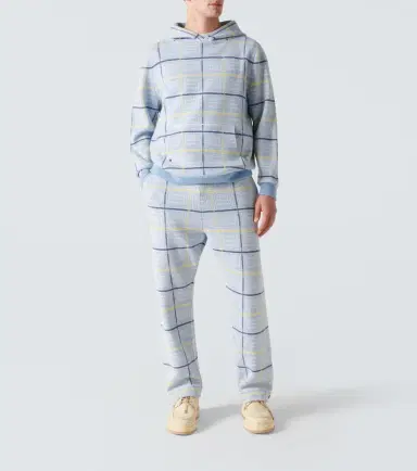God’s True Cashmere Rain tartan cashmere sweatpants | Thumbnail 4