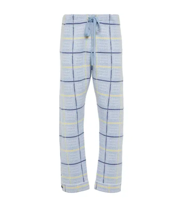 Rain tartan cashmere sweatpants