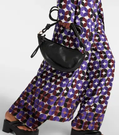 Dries Van Noten Printed double-breasted coat | Thumbnail 2