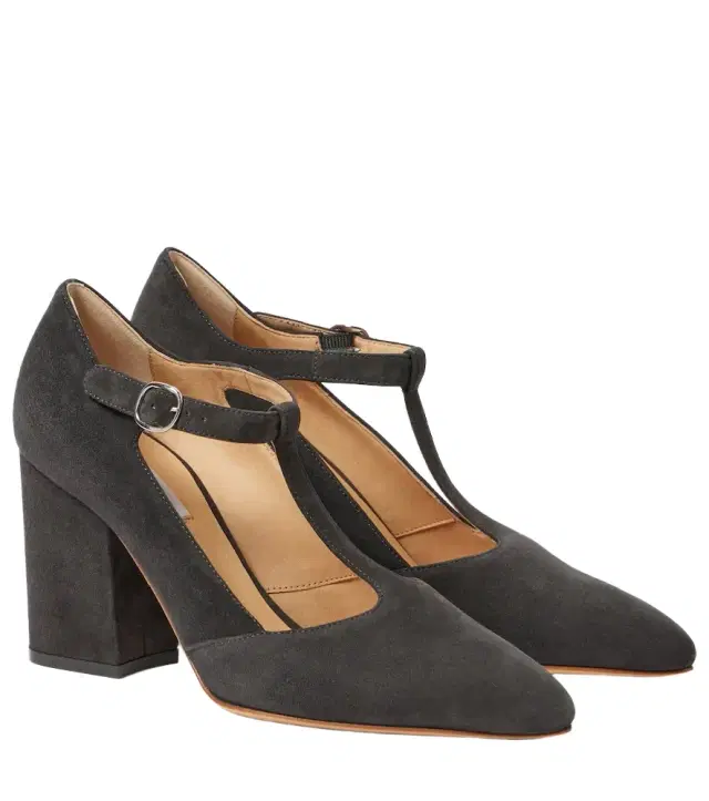 Gabriela Hearst Triana 85 suede pumps