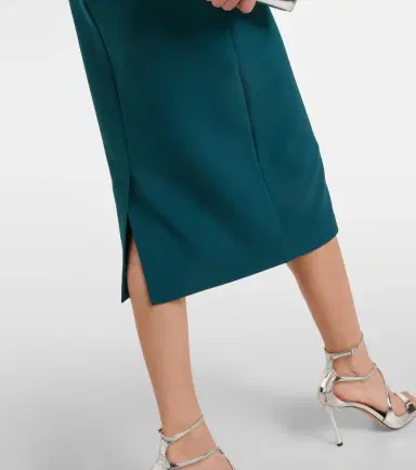 Safiyaa Hokuku crêpe pencil skirt | Thumbnail 4