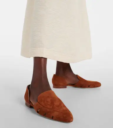 Gabriela Hearst Rory suede flats | Thumbnail 2