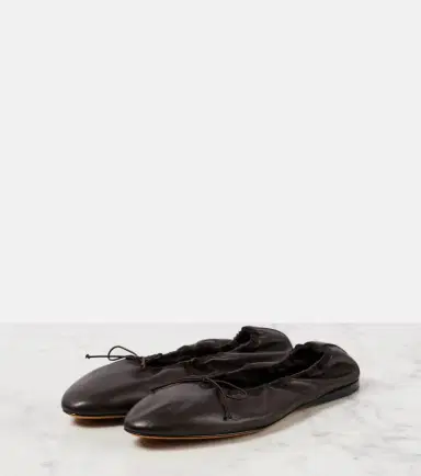 The Row Awar leather ballet flats | Thumbnail 3