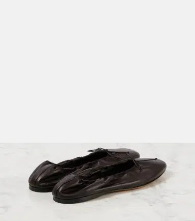 The Row Awar leather ballet flats | Thumbnail 4