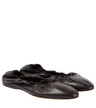 The Row Awar leather ballet flats | Thumbnail 1