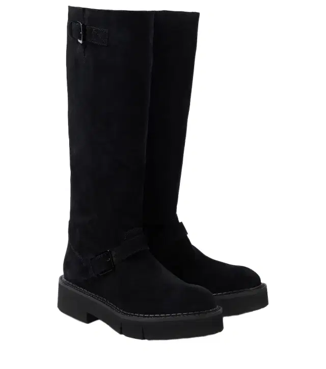CLERGERIE Colby suede knee-high boots