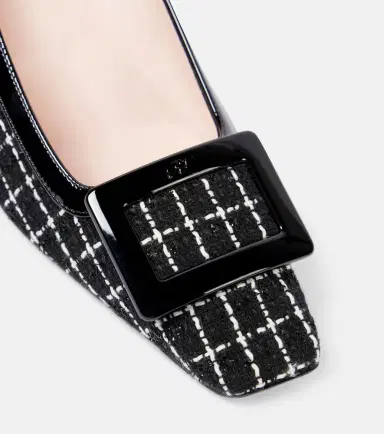 Roger Vivier Belle Vivier 45 bouclé pumps | Thumbnail 4 Roger Vivier Belle Vivier 45 bouclé pumps | Thumbnail 4