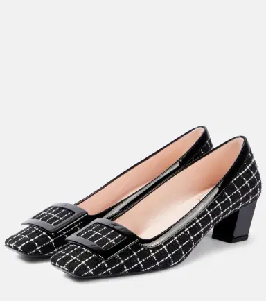 Roger Vivier Belle Vivier 45 bouclé pumps | Thumbnail 6 Roger Vivier Belle Vivier 45 bouclé pumps | Thumbnail 6
