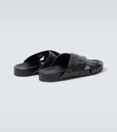 Bottega Veneta Tarik Intrecciato leather sandals | Thumbnail 3