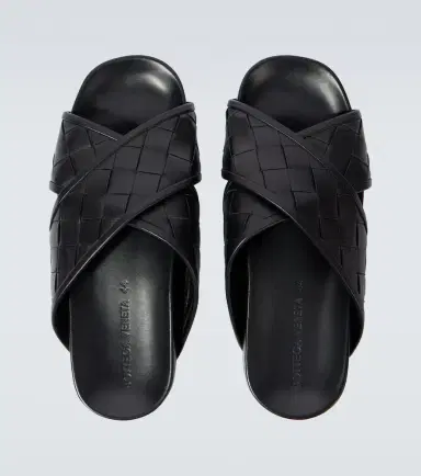 Bottega Veneta Tarik Intrecciato leather sandals | Thumbnail 5