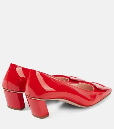Roger Vivier Belle Vivier 45 patent leather slingback pumps | Thumbnail 7