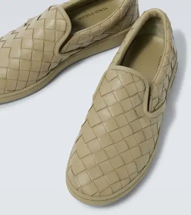 Bottega Veneta Sawyer Intrecciato leather sneakers | Thumbnail 2
