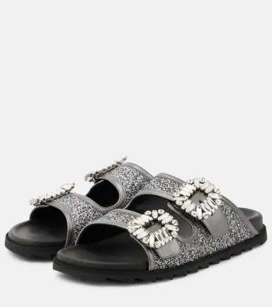 Roger Vivier Slidy Viv' embellished sandals | Thumbnail 3