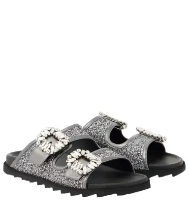 Roger Vivier Slidy Viv' embellished sandals | Thumbnail 1