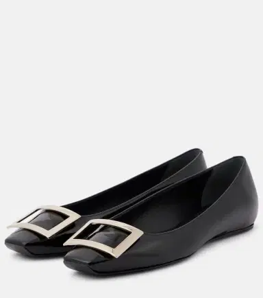 Roger Vivier Trompette patent leather ballet flats | Thumbnail 4 Roger Vivier Trompette patent leather ballet flats | Thumbnail 4