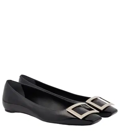 Roger Vivier Trompette patent leather ballet flats | Thumbnail 1 Roger Vivier Trompette patent leather ballet flats | Thumbnail 1