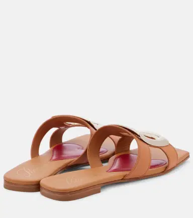 Roger Vivier Viv' By The Sea leather sandals | Thumbnail 3 Roger Vivier Viv' By The Sea leather sandals | Thumbnail 3