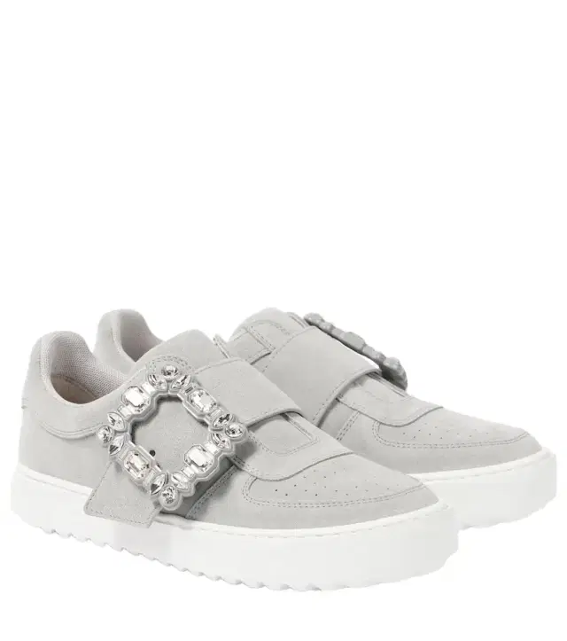 Roger Vivier Very Vivier embellished suede sneakers