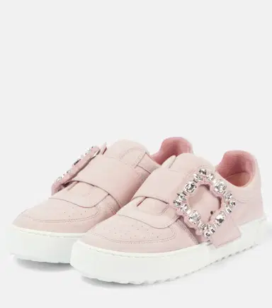 Roger Vivier Very Vivier embellished leather sneakers | Thumbnail 2