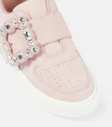 Roger Vivier Very Vivier embellished leather sneakers | Thumbnail 3