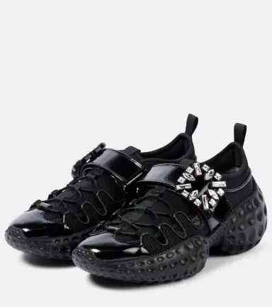 Roger Vivier Viv' Run embellished sneakers | Thumbnail 4