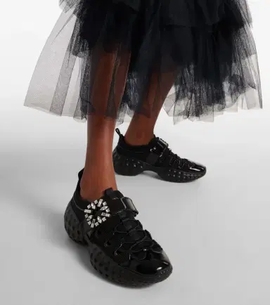 Roger Vivier Viv' Run embellished sneakers | Thumbnail 6