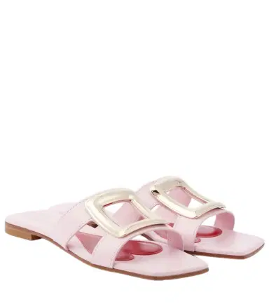Roger Vivier Viv' By The Sea leather sandals | Thumbnail 1