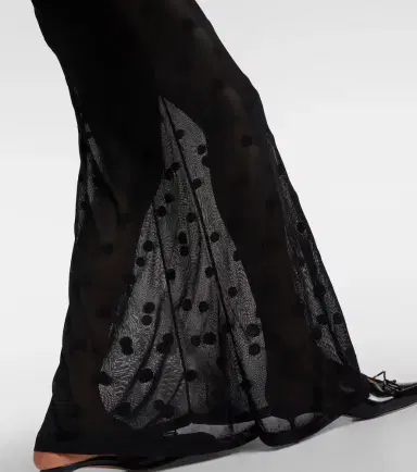 Jacquemus La Robe Maille Puntini polka-dot mesh gown | Thumbnail 6