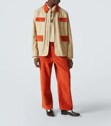 BODE Corduroy-trimmed cotton twill field jacket | Thumbnail 3 BODE Corduroy-trimmed cotton twill field jacket | Thumbnail 3