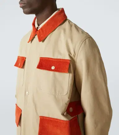 BODE Corduroy-trimmed cotton twill field jacket | Thumbnail 4 BODE Corduroy-trimmed cotton twill field jacket | Thumbnail 4